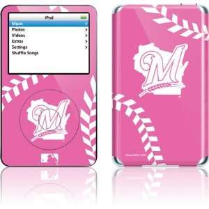  Milwaukee Brewers Pink Game Ball skin for iPod 5G (30GB 