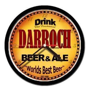  DARROCH beer ale wall clock 