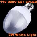 110 220V 2W E27 42 LED White Light Bulb Lamp Ultra Bright  