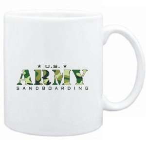  Mug White  US ARMY Sandboarding / CAMOUFLAGE  Sports 