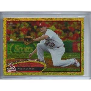 2012 Topps Gold Foil Parallel David Freese #273   St. Louis Cardinals