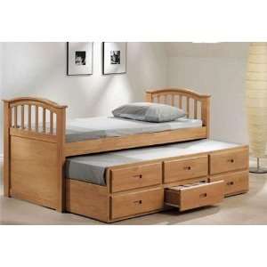  San Marino Full Size Captain Bed And Trundle   Acme 8933 
