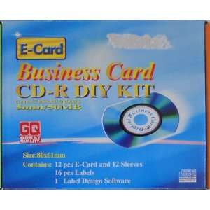  Business Card CD R DIY Kit: Office Products