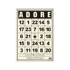  Jenni Bowlin Bingo Cards Bulk 5x 7 Adore Toys & Games