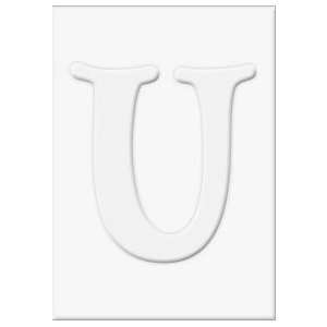  Die cut Letter U and Letter U Frames for Stamping   PS480 