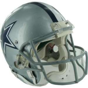  Sam Hurd Helmet   Cowboys 2010 Game Worn #17 Silver Helmet 