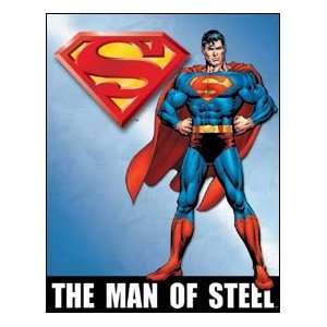  DC Comics Superman Man of Steel Tin Sign: Everything 