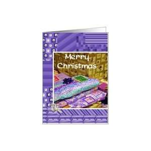  Merry Christmas   Wrapped Presents Card: Health & Personal 