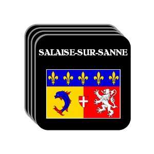  Rhone Alpes   SALAISE SUR SANNE Set of 4 Mini Mousepad 