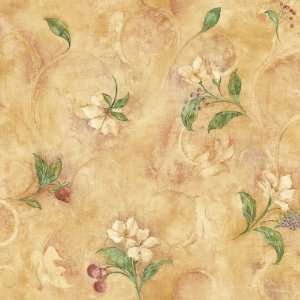  allen + roth Floral And Berry Scroll Wallpaper LW1340019 