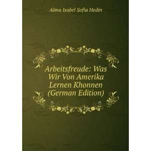   (German Edition) (9785876263452): Alma Isabel Sofia Hedin: Books