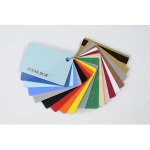  Safe Card ID Colored PVC Cards   500 Green Office 
