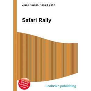 Safari Rally Ronald Cohn Jesse Russell  Books