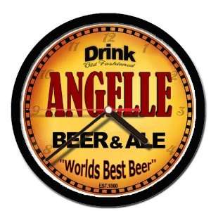  ANGELLE beer and ale wall clock 
