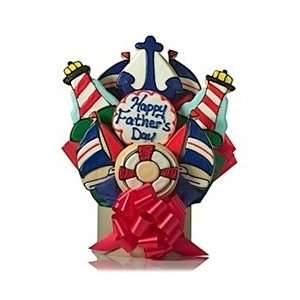 Fathers Day Skippers Cookie Bouquet Grocery & Gourmet Food