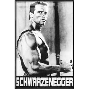  Arnold Schwarzenegger   Framed Poster (Arnold With Cigar 