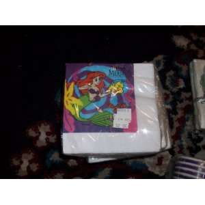  Disney Little Mermaid Party Napkins (Pack of 16) Toys 