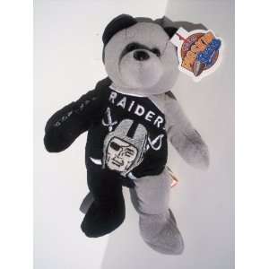   Raiders Big Logo 8 inch NFL plush collectors bear: Everything Else