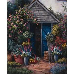  Barbara Felisky   Garden Shed, Size 20 x 16 Canvas Finish 