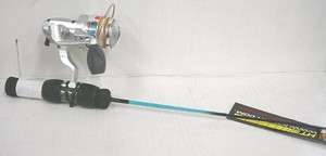 OptiMax 101 S Ice Fishing Spinning Reel & Rod Combo NEW  