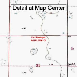   Map   Fort Basinger, Florida (Folded/Waterproof): Sports & Outdoors