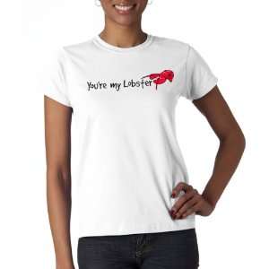   Lobster T shirt from Friends TV show  Womens Large: Sports & Outdoors