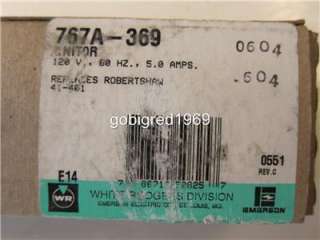   Rodgers Furnace Ignitor 767A 369 Robertshaw 41 401 More Parts Listed