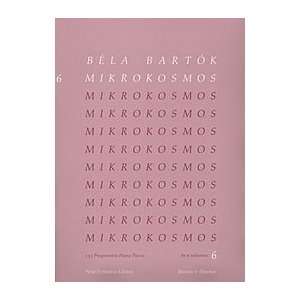  Mikrokosmos Volume 6 (Pink) Book (0073999653175) Books
