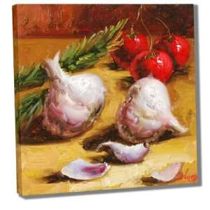  Garlic, Tomato & Rosemary by D. Long (14x14)