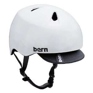  Bern Nino Summer Gloss Helmet with Visor Sports 