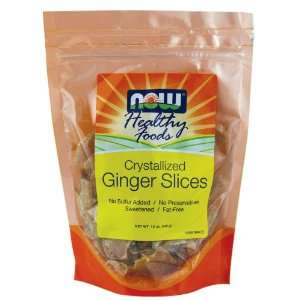  NOW Foods   Crystallized Ginger Slices   12 oz. Health 