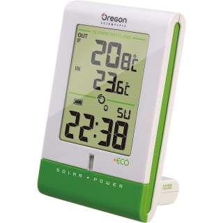 Oregon Scientific Eco Solar Weather Station,Charging Clock,Wireless 