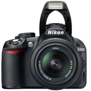 Nikon D3100 DX Format Digital SLR Camera Two Lens VR Ou  