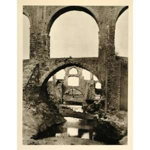  1935 Roman Aqueduct Smyrna Izmir Turkey Architecture 