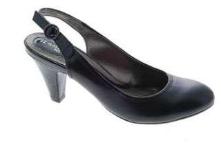   Boost Womens Slingbacks Shoes Wide Designer Black Casual 7.5  