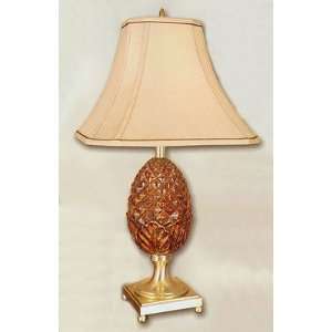  Woodcrest Pineapple Design Table Lamp