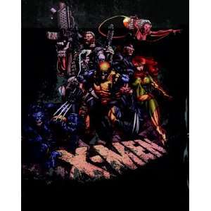  X Men: Warriors Black T Shirt XX Large: Toys & Games