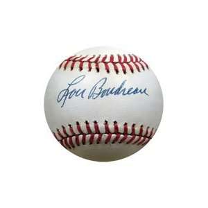  Lou Boudreau Autographed Baseball