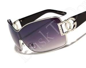 NEW DG Eyewear Women Fashion Sunglasses Black Frame Stylish Shades 