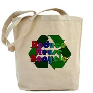  Reduce, Reuse, Recycle Science Tote Bag by CafePress 