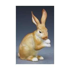  Herend Bunny Paws Up Natural Color Tan