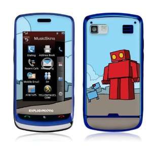   Xenon  GR500  EXPLODINGDOG  Red Robot Skin: Cell Phones & Accessories
