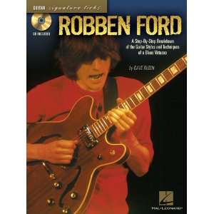  Robben Ford   Signature Licks Guitar   BK+CD Musical 