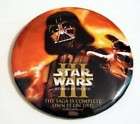 Star Wars REVENGE of the SITH DVD Promo Button MINT NR!