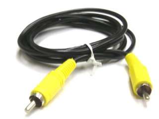 Brand New YELLOW RCA VIDEO CONNECTION CABLE 4 FEET