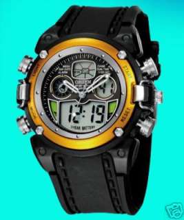 New OHSEN Mens Analog Digital Quartz Gift Wrist Watch  