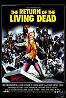 RETURN OF THE LIVING DEAD (1985) IMPORT 27x40 POSTER  
