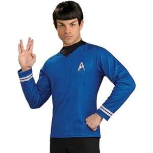  Spock Star Trek Top, Wig & Ears Fancy Dress Kit MEDIUM 