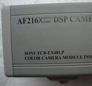 SONY AF216X Digital Zoom DSP Camera FCB EX48LP  