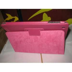   leather Case for iPad 2 , Tablet PC MID Case Pink: Electronics